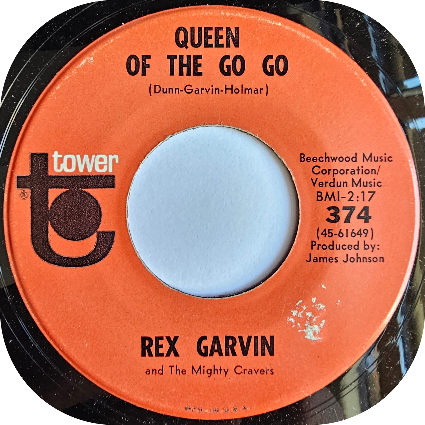 Rex Garvin - Queen Of The Go Go - Tower