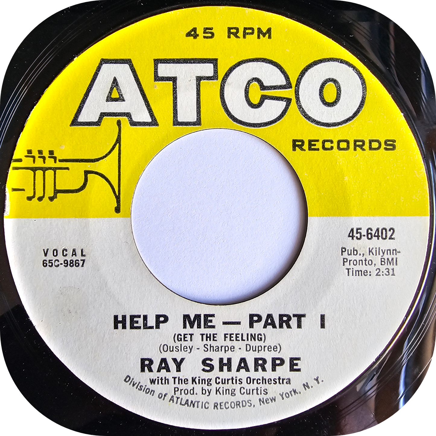 Ray Sharpe - Help Me - Atco