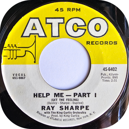 Ray Sharpe - Help Me - Atco