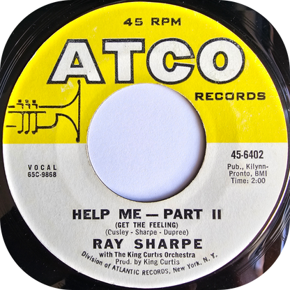 Ray Sharpe - Help Me - Atco
