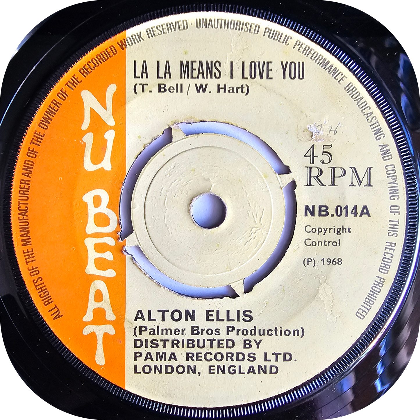 Alton Ellis - La La Means I Love You - Nu Beat