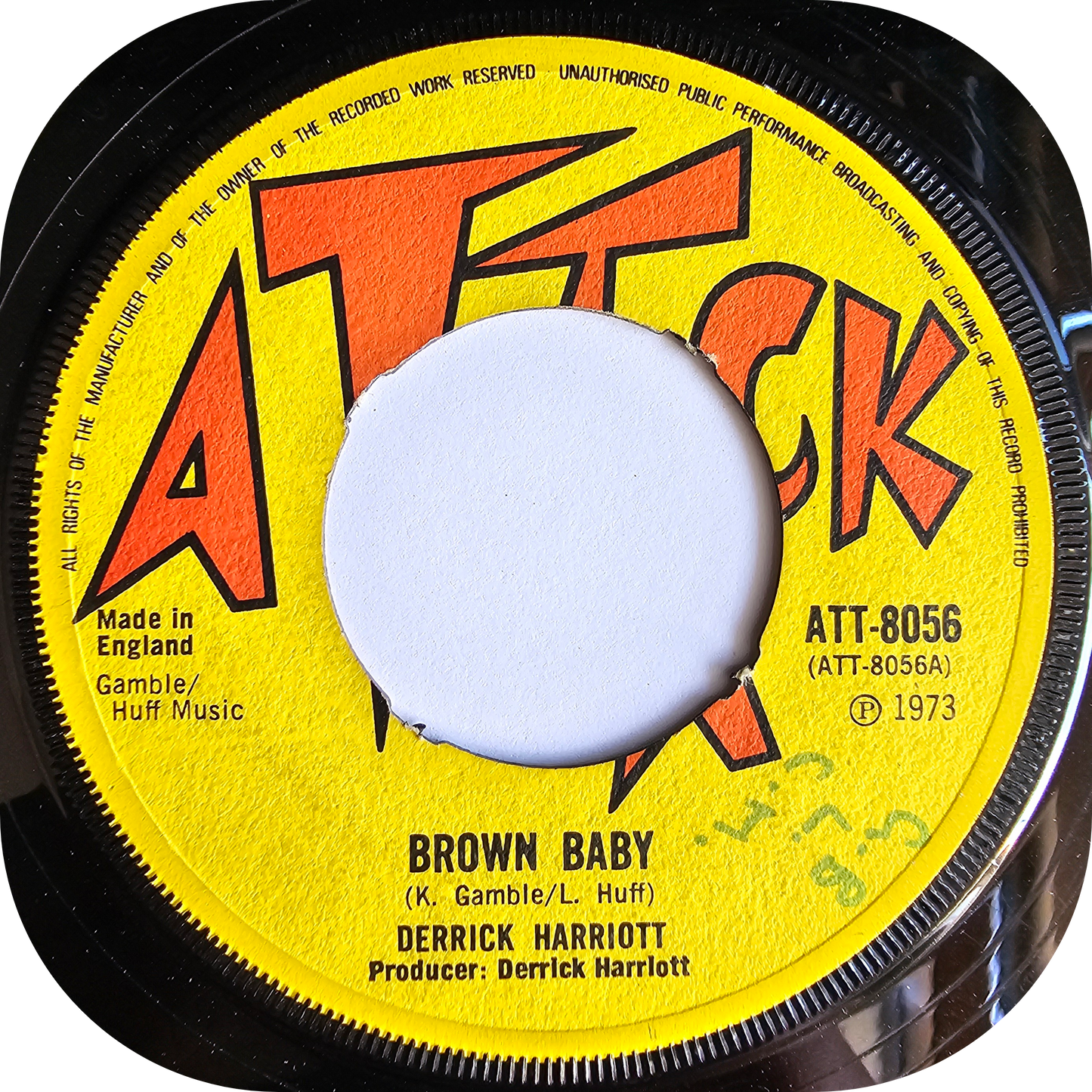 Derrick Harriott - Brown Baby - Attack