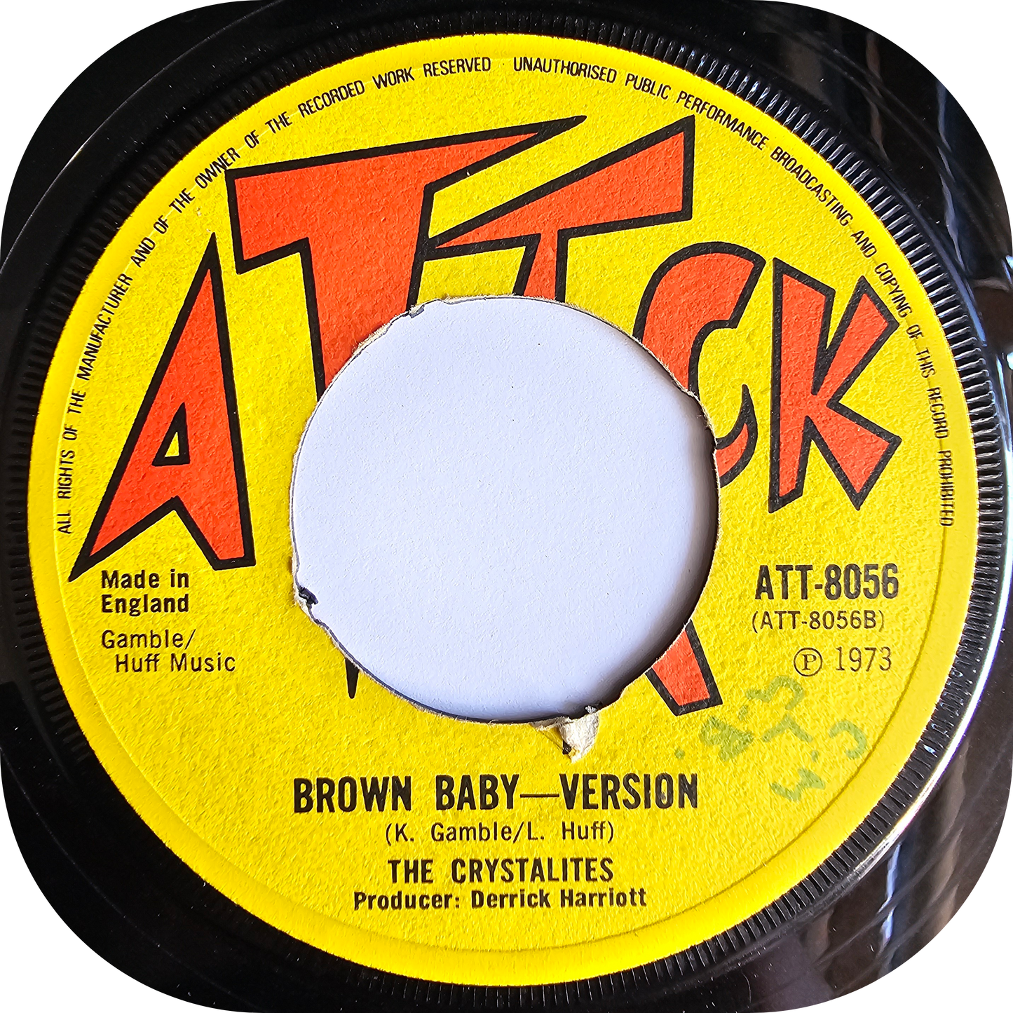Derrick Harriott - Brown Baby - Attack