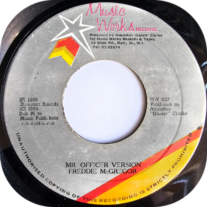 Freddie McGregor - Mr Officer - Music Works
