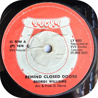 George Williams - Behind Closed Doors - Lucky