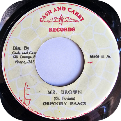 Gregory Issacs - Mr Brown - Cash and Carry