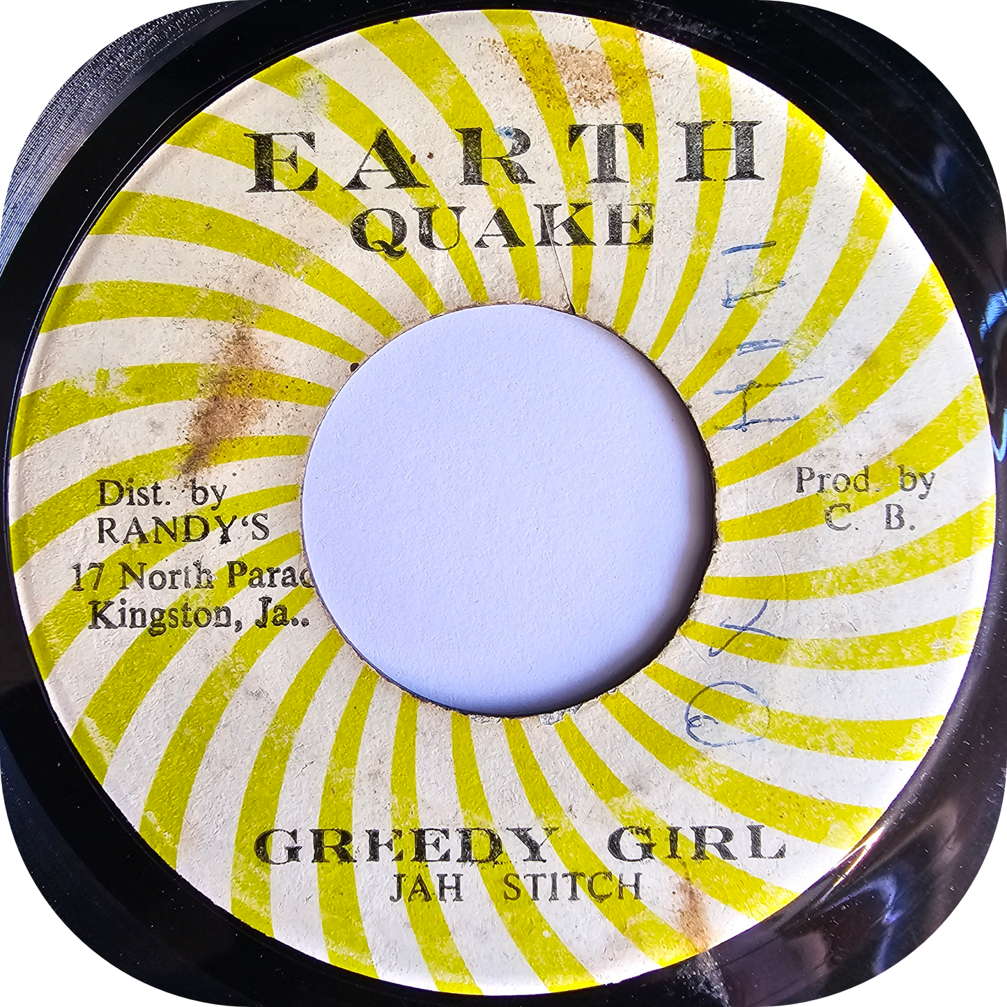 Jah Stitch - Greedy Girl - Earth Quake