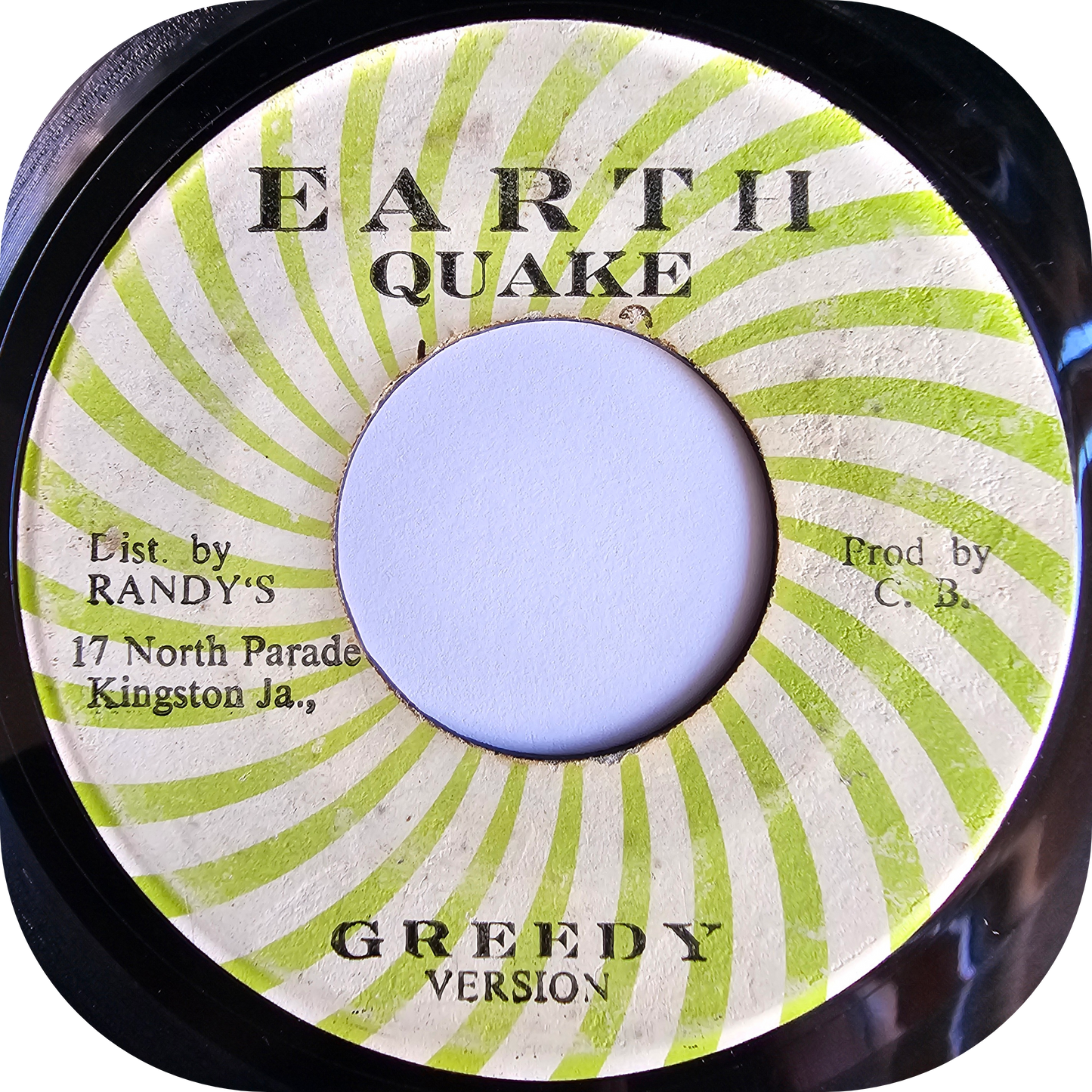 Jah Stitch - Greedy Girl - Earth Quake