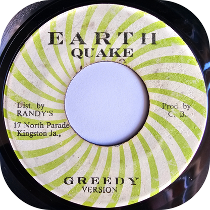 Jah Stitch - Greedy Girl - Earth Quake