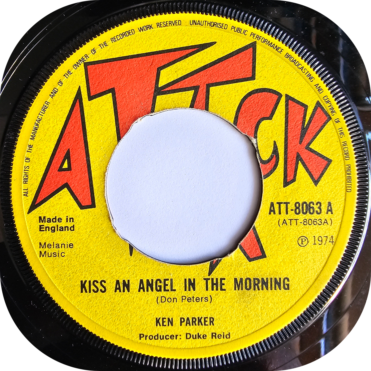 Ken Parker - Kiss An Angel In The Morning - Attack