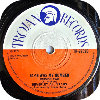 Toots And The Maytals - 54-46 Was My Number - Trojan
