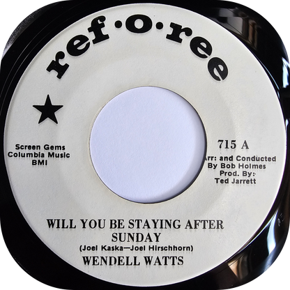 Wendell Watts - You Girl - Ref O Ree