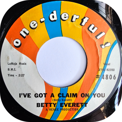 Betty Everett - I've Got A Claim On You - One Derful