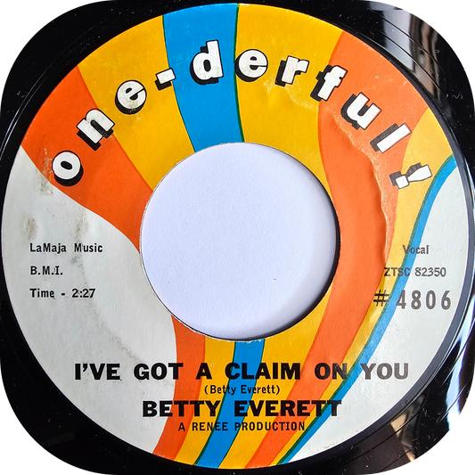 Betty Everett - I've Got A Claim On You - One Derful