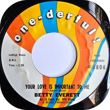 Betty Everett - I've Got A Claim On You - One Derful