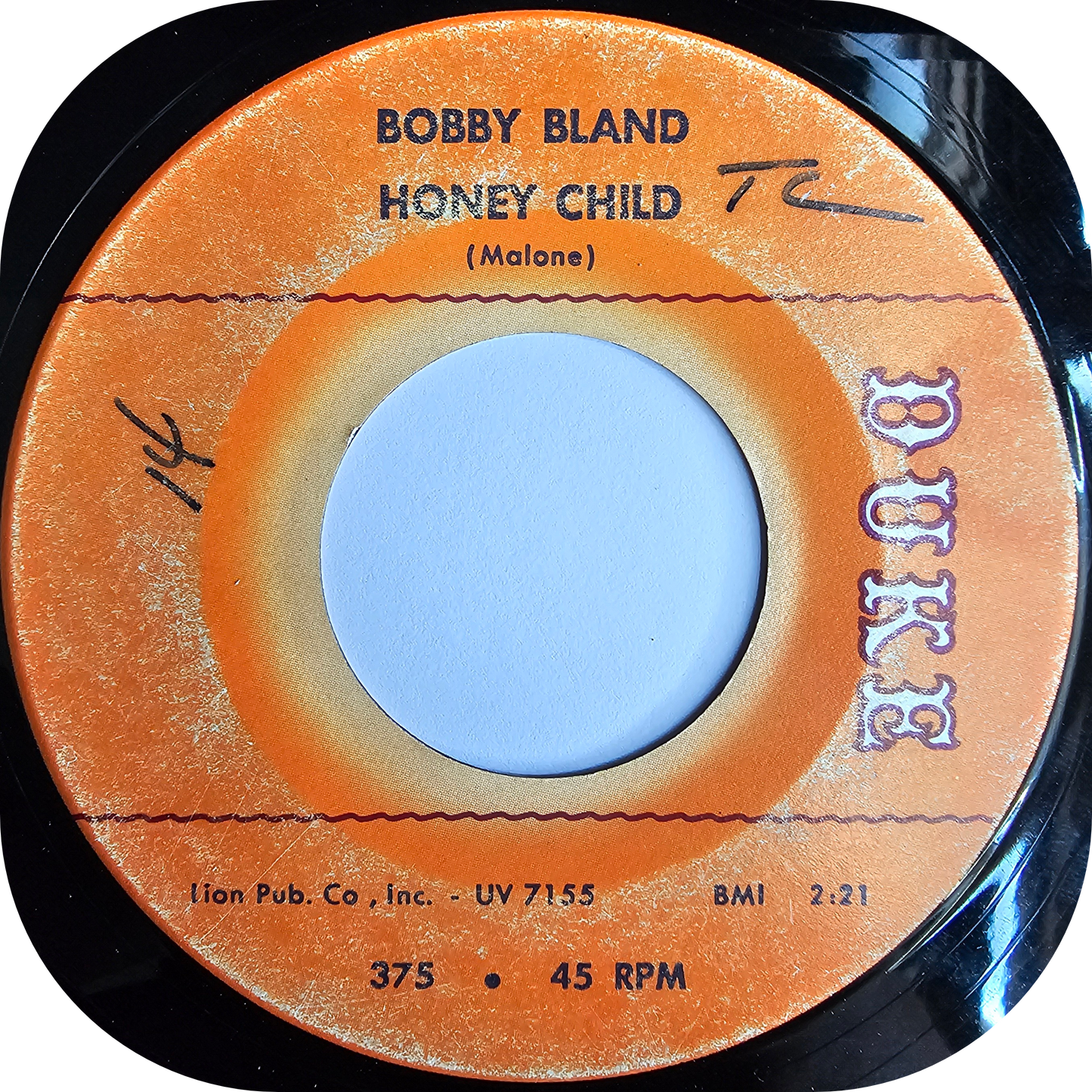 Bobby Bland - Honey Child - Duke