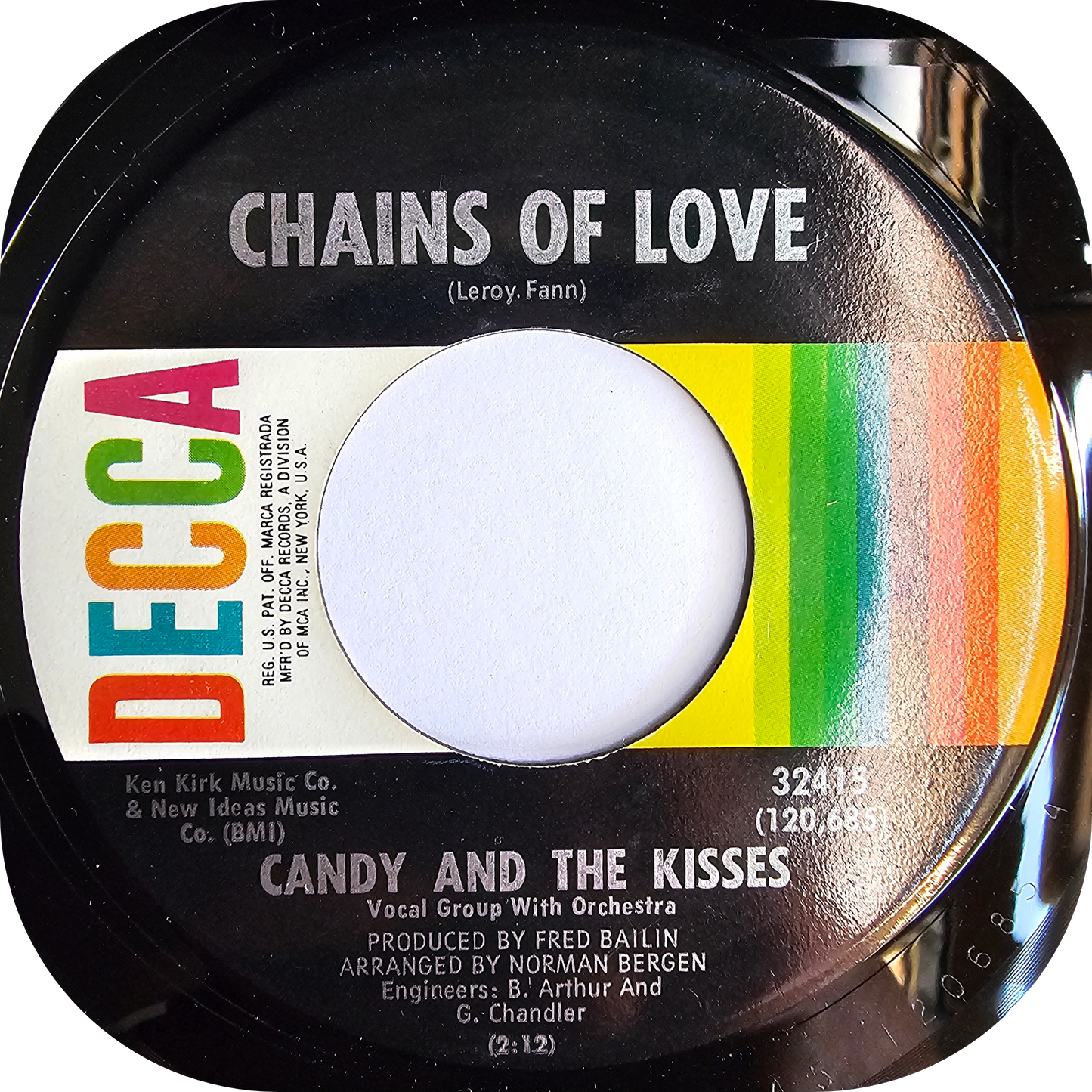 Candy And The Kisses - Chains Of Love - Decca