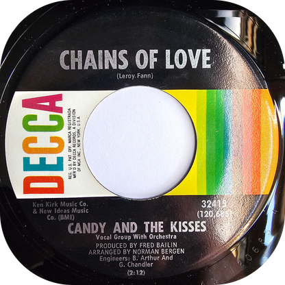 Candy And The Kisses - Chains Of Love - Decca