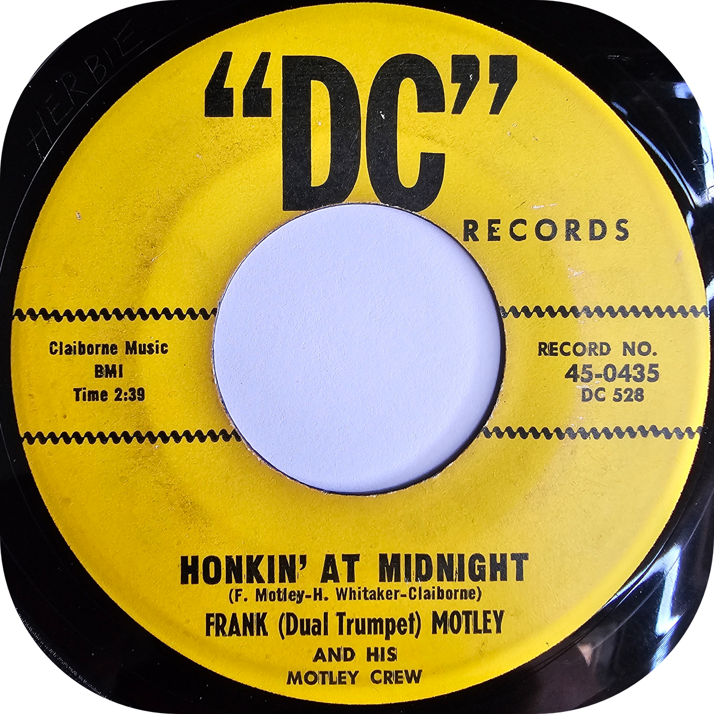 Frank Motley - Honkin' At Midnight - DC