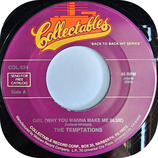 Temptations, The - Girl - Collectables