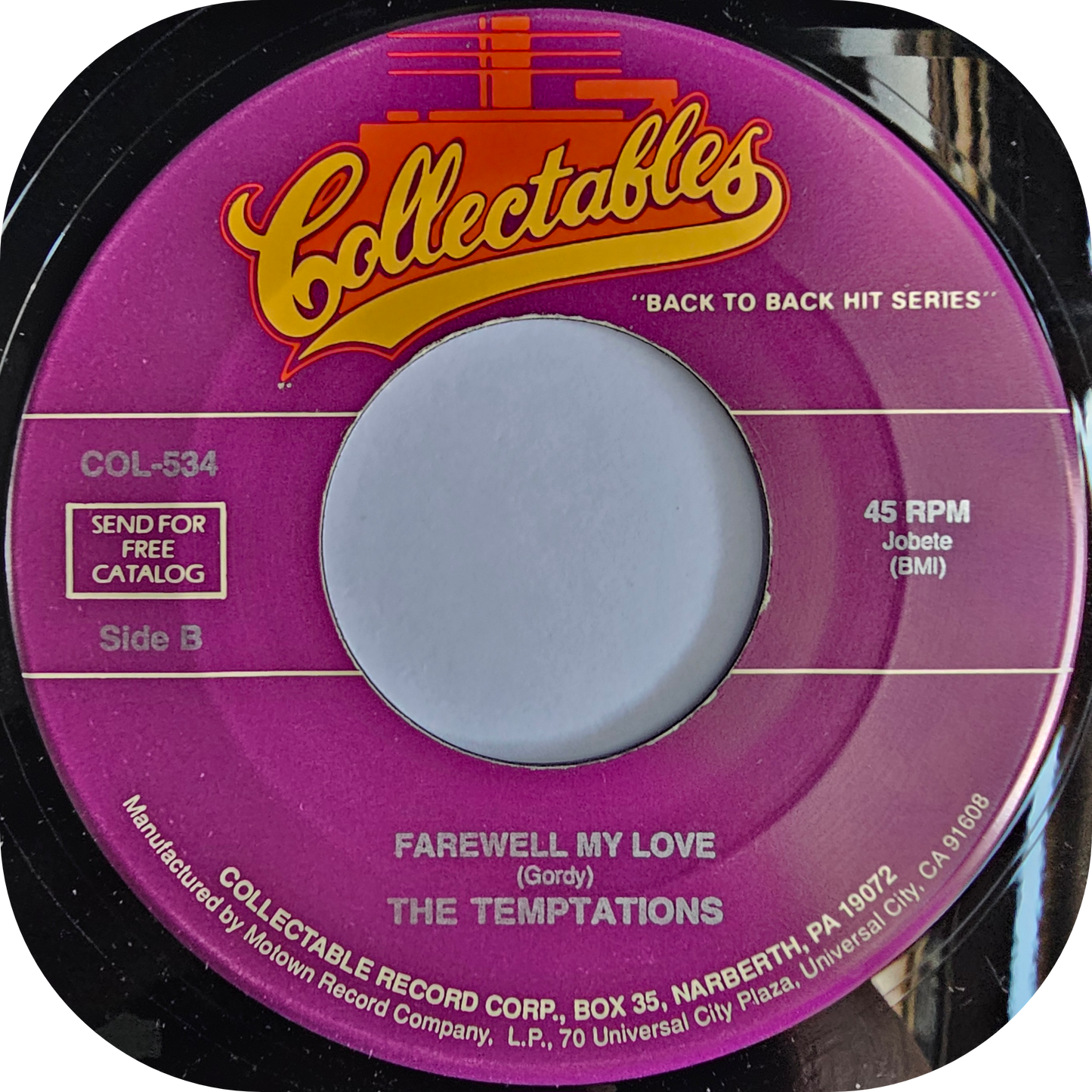 Temptations, The - Girl - Collectables