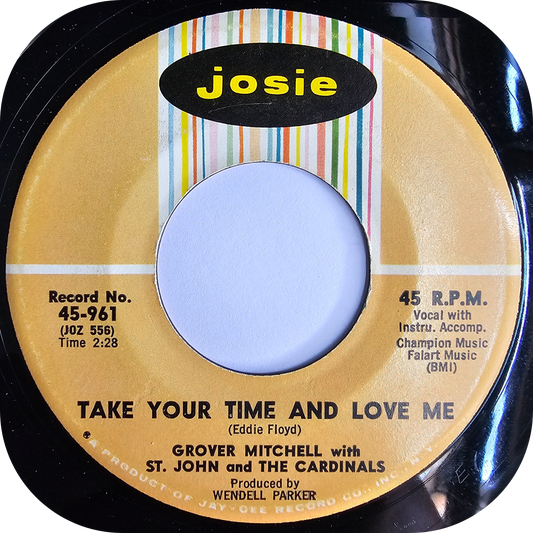 Grover Mitchell - Take Your Time And Love Me - Josie