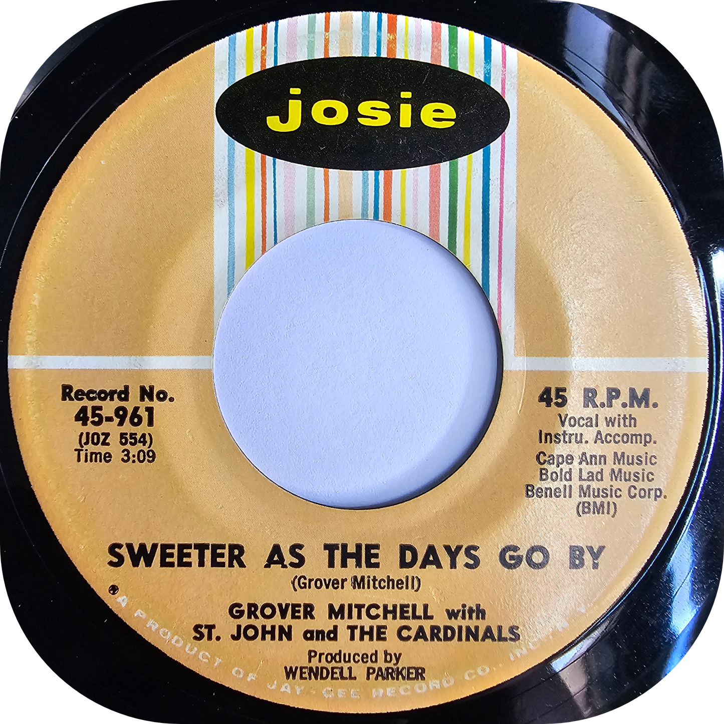 Grover Mitchell - Take Your Time And Love Me - Josie