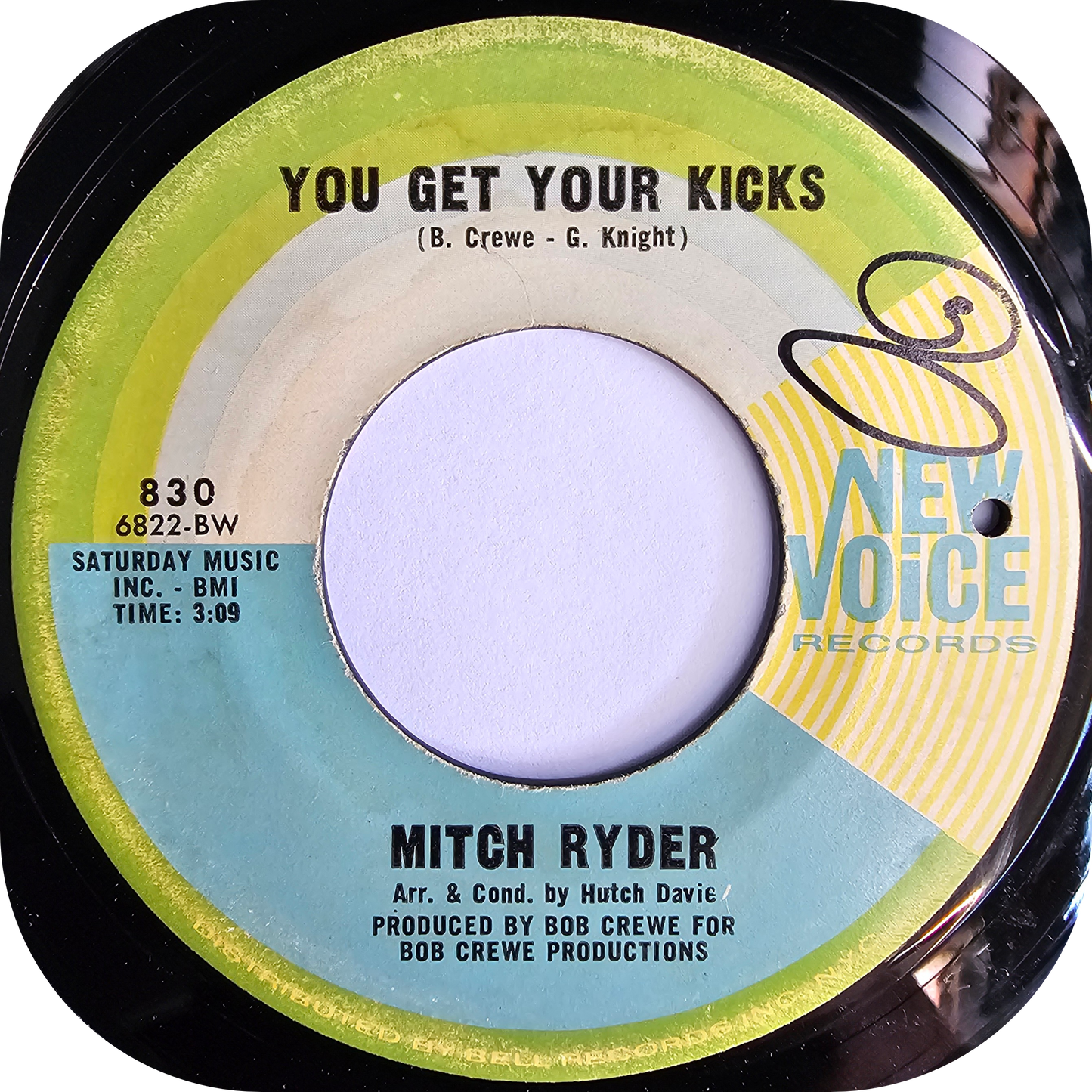 Mitch Ryder - You Get Your Kicks - New Voice