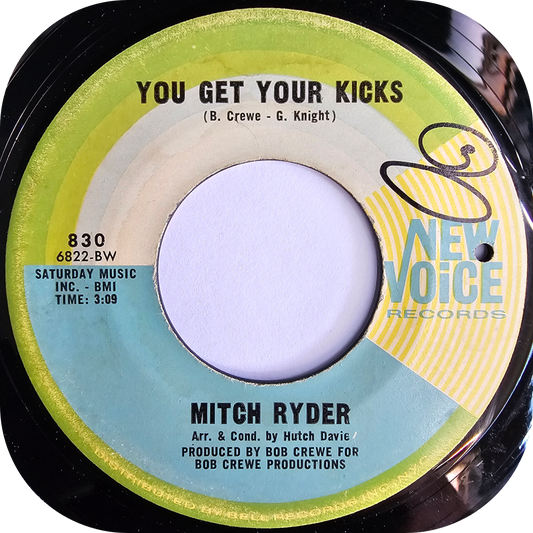Mitch Ryder - You Get Your Kicks - New Voice