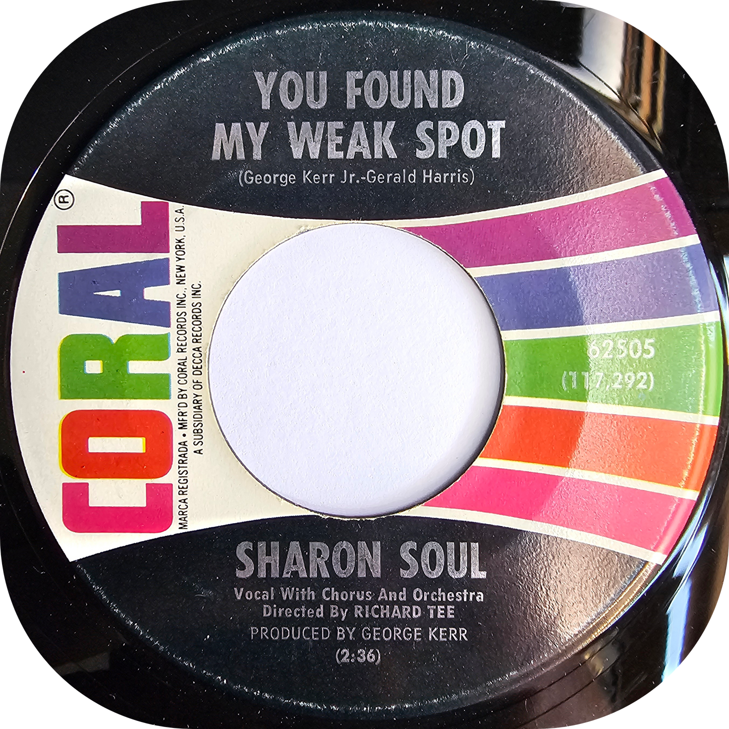 Sharon Soul - You Found My Weak Spot - Coral