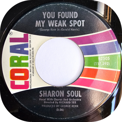 Sharon Soul - You Found My Weak Spot - Coral