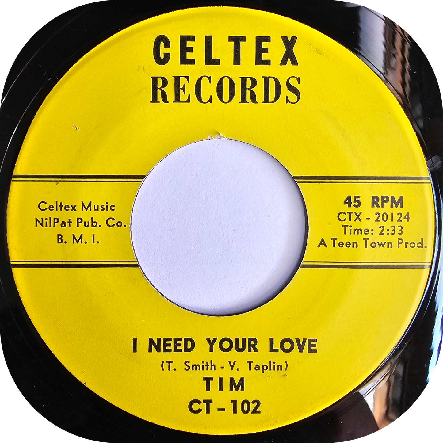 Tim - I Need Your Love - Celtex