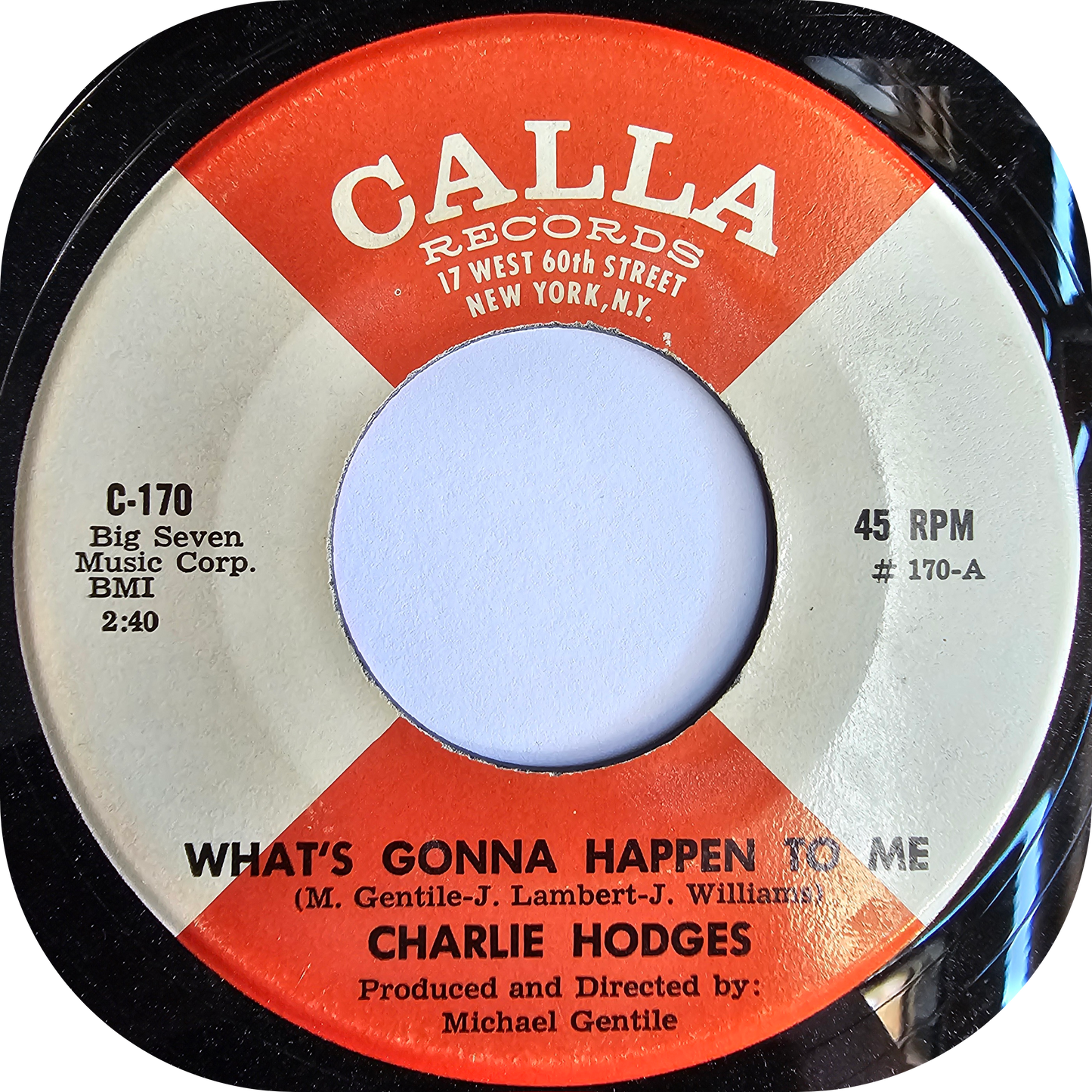 Charlie Hodges - What's Gonna Happen To Me - Calla