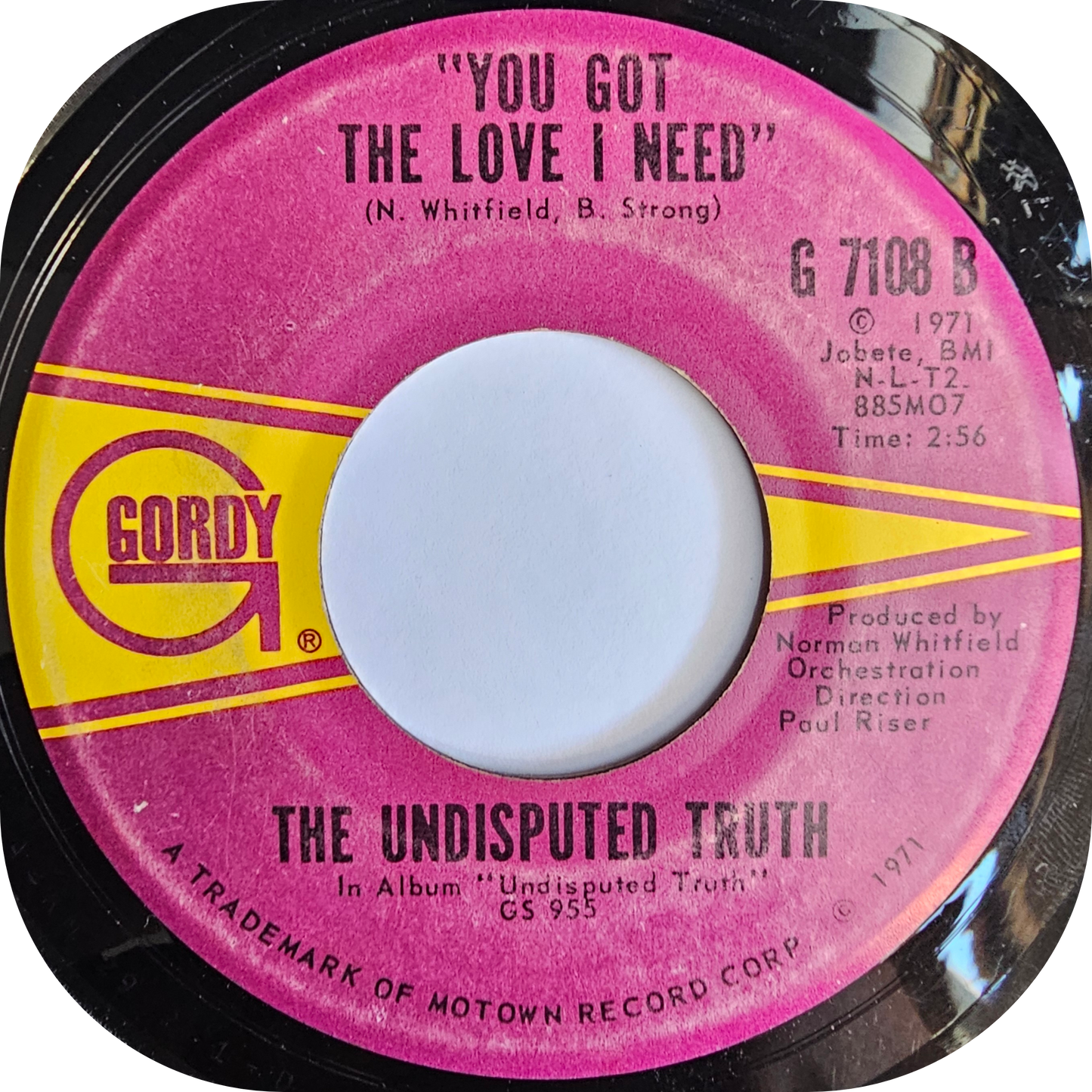Undisputed Truth - You Got The Love I Need - Gordy