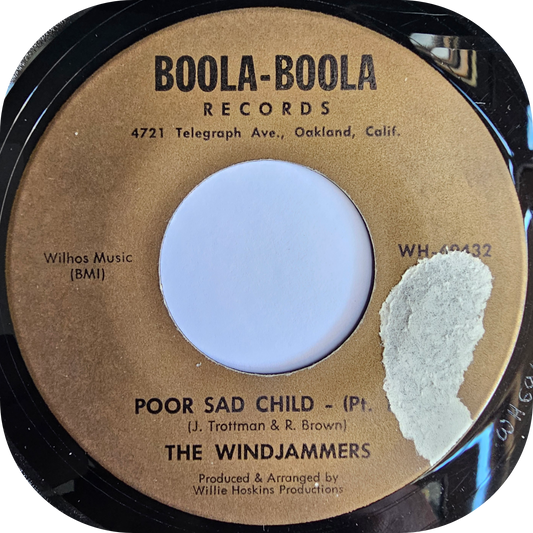 Windjammers, The - Poor Sad Child - Hoola Boola