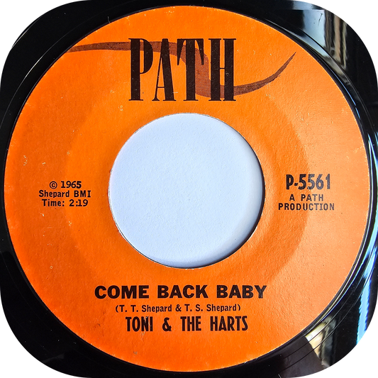 Toni & The Hearts - Come Back Baby - Path