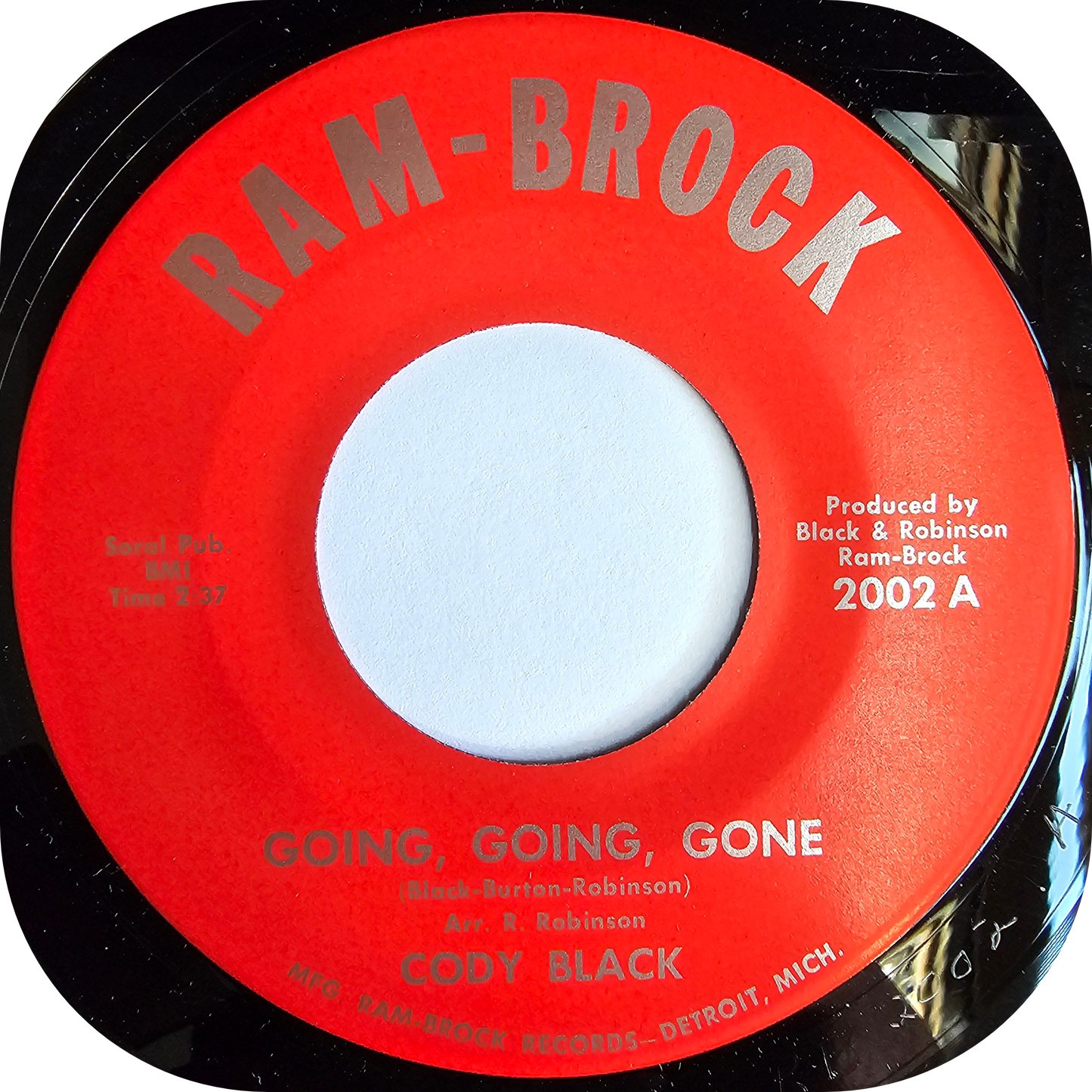 Cody Black - Going, Going, Gone - Ram Brock