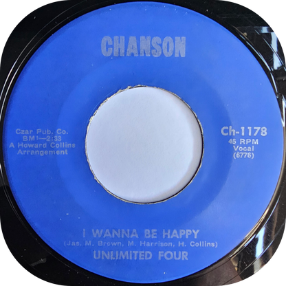 Unlimited Four - I Wanna Be Happy - Chanson