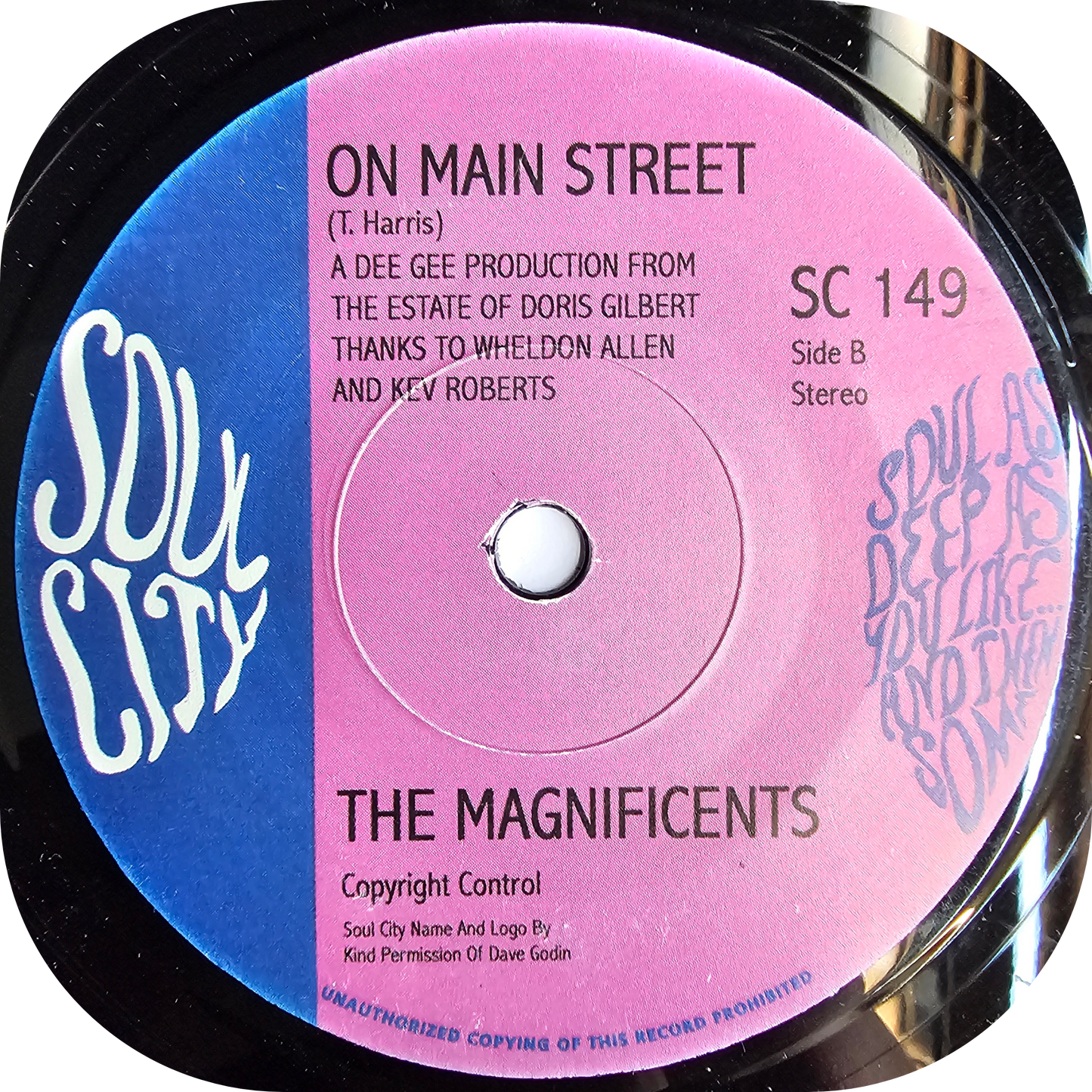 Magnificents, The - My Heart Is Calling You - Soul City