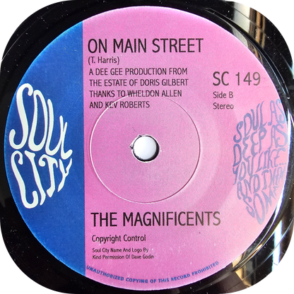 Magnificents, The - My Heart Is Calling You - Soul City