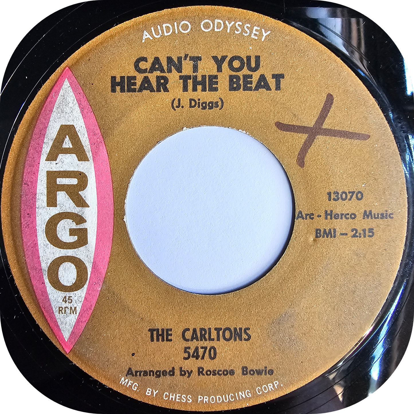 Carltons, The - Can't You Hear The Beat - Argo