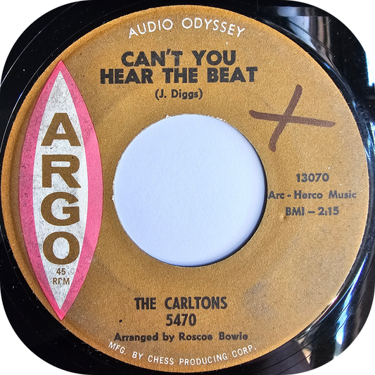 Carltons, The - Can't You Hear The Beat - Argo