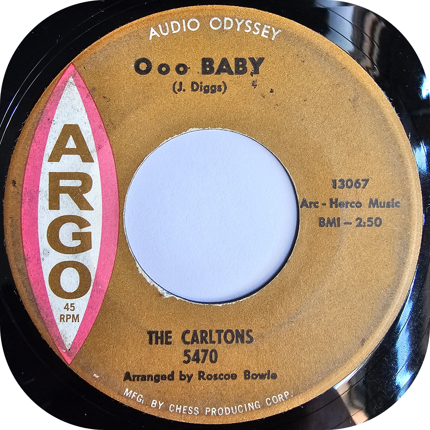 Carltons, The - Can't You Hear The Beat - Argo