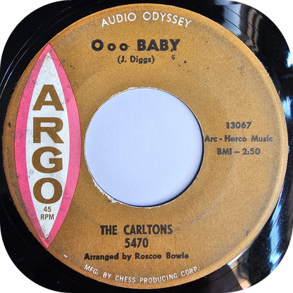 Carltons, The - Can't You Hear The Beat - Argo