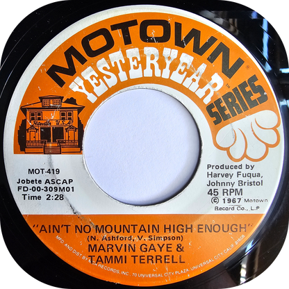 Marvin Gaye & Tammi Terrell - Ain't No Mountain High Enough - Motown Yesteryear
