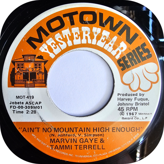 Marvin Gaye & Tammi Terrell - Ain't No Mountain High Enough - Motown Yesteryear