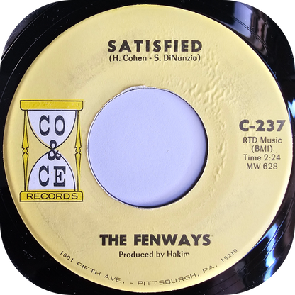Fenways, The - Satisfied - CO&CE
