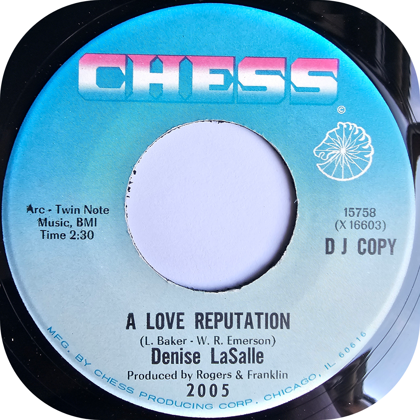 Denise LaSalle - A Love Reputation - Chess DEMO