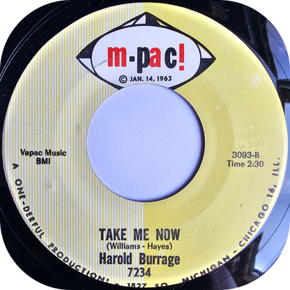 Harold Burrage - You Made Me So Happy - M-Pac