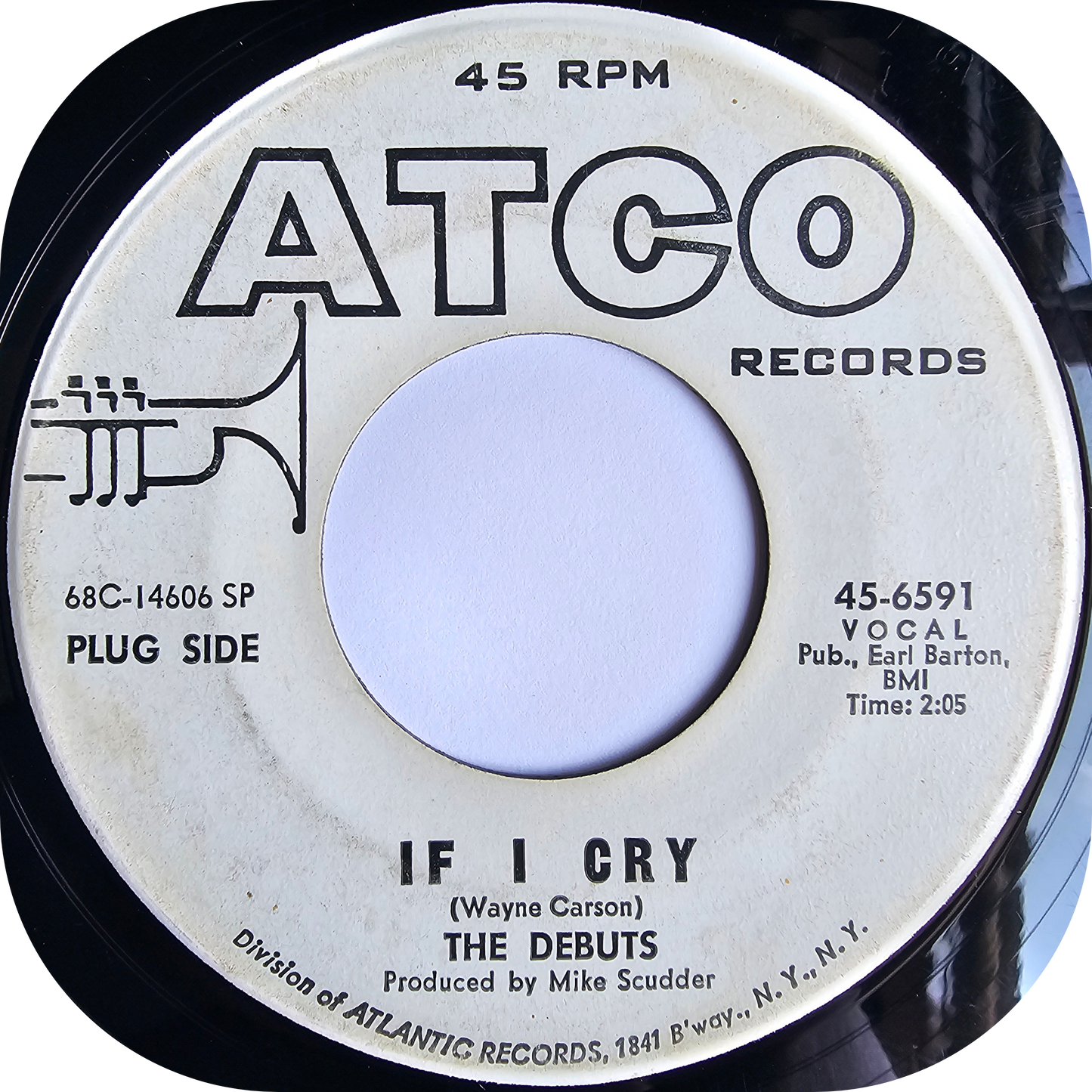Debuts, The - If I Cry - Atco DEMO